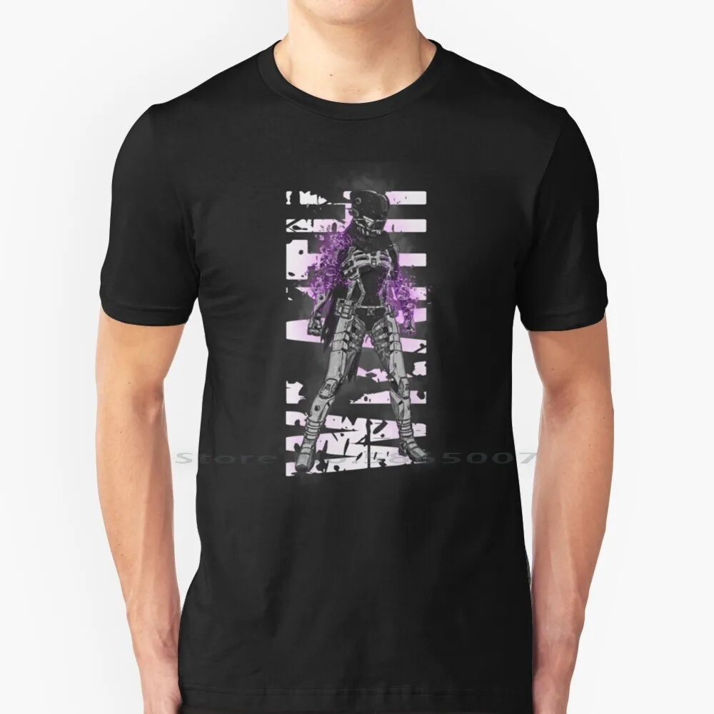 

Apex Legends-Wraith Void Walker Shattered ( Purple ) T Shirt 100% Cotton Apex Legends Gear Eighties Synthwave Aesthetic Miami
