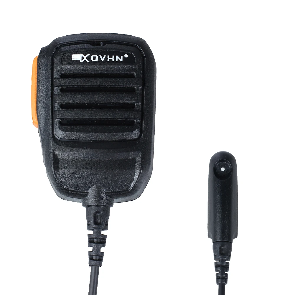 QVXN-Altavoz micrófono para Motorola GP328plus GP338Plus GP344 GP388 GL200  UV-XR/ UV-9R PLUS/Pro /ERA, BF-9700 headset