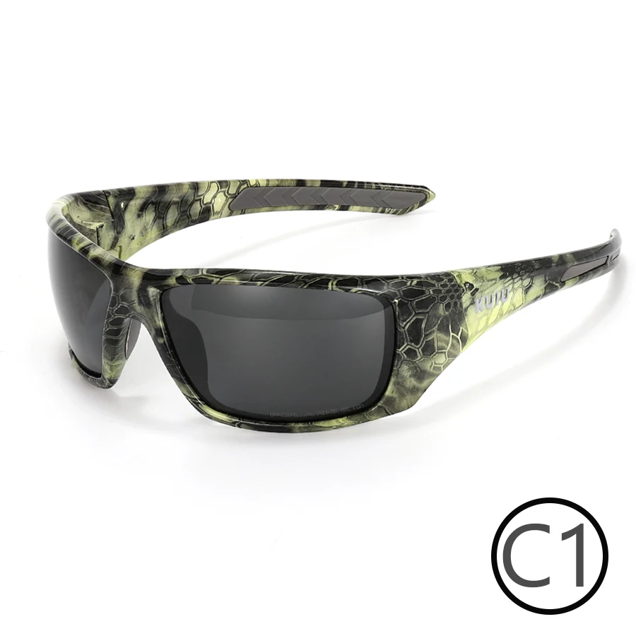 

Fashion Outdoor Sports Glasses Fishing Mountaineering Running Goggles Camouflage Polarized Sunglasses