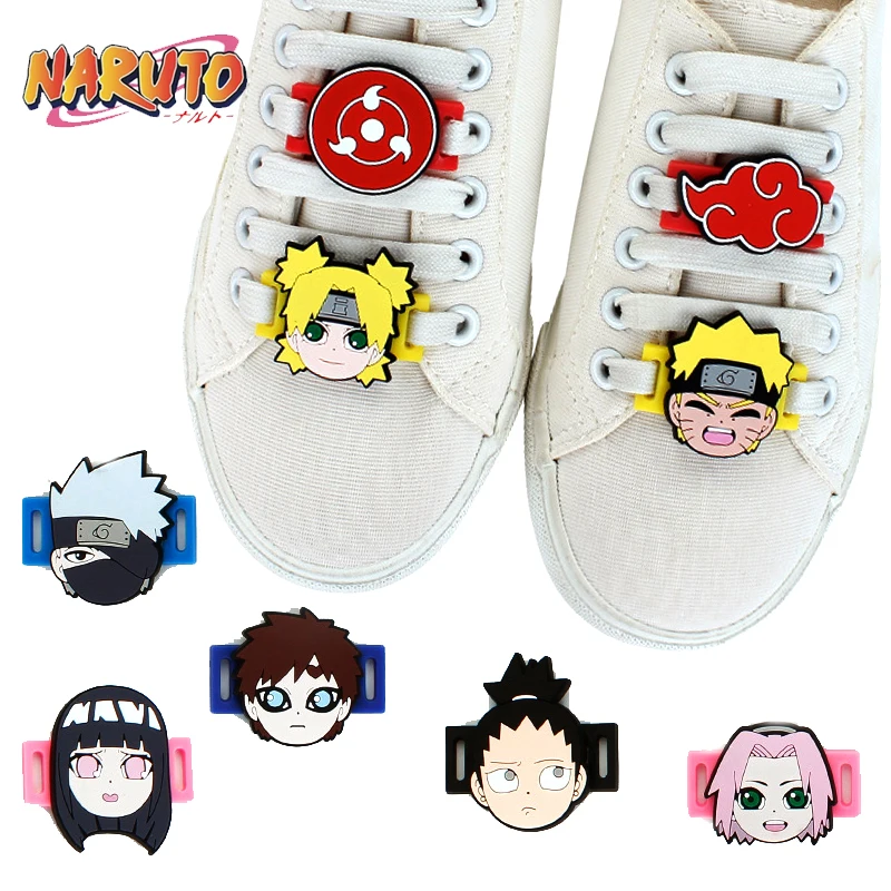 Подвеска удзумаки для обуви фигурки Наруто Anime украшение шнурков повседневные