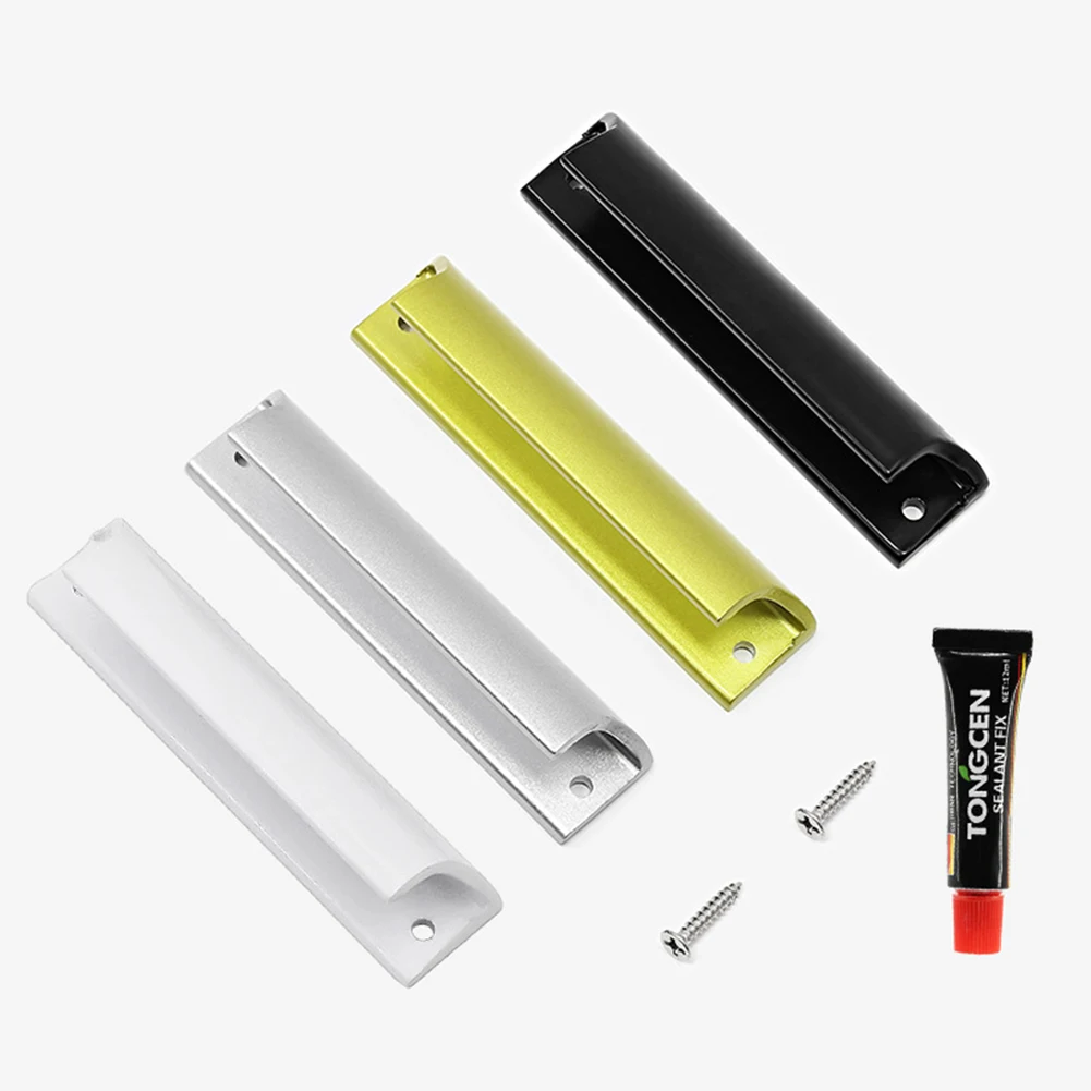 

Aluminum Alloy Door Handle Sliding Door Metal High-Strength Handle Balcony Gate Window Pull Wardrobe Cabinet Cupboard Pulls Knob