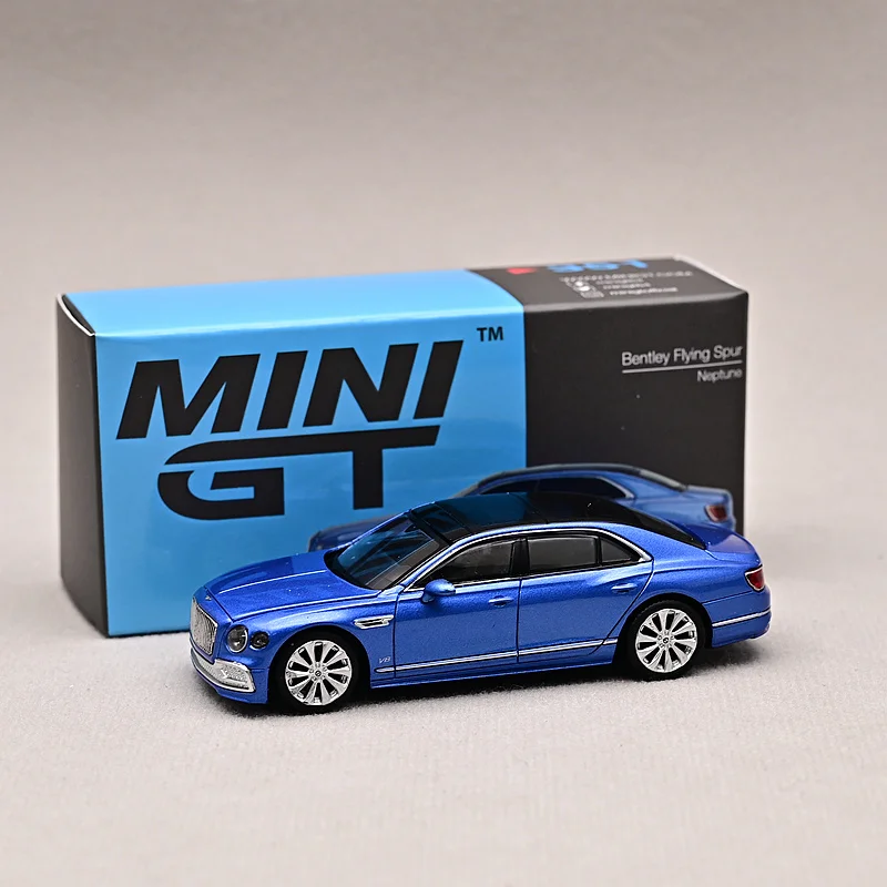 

Спотовый миниатюрный сплав 1/64, модель 351 # Bentley, летающий синий