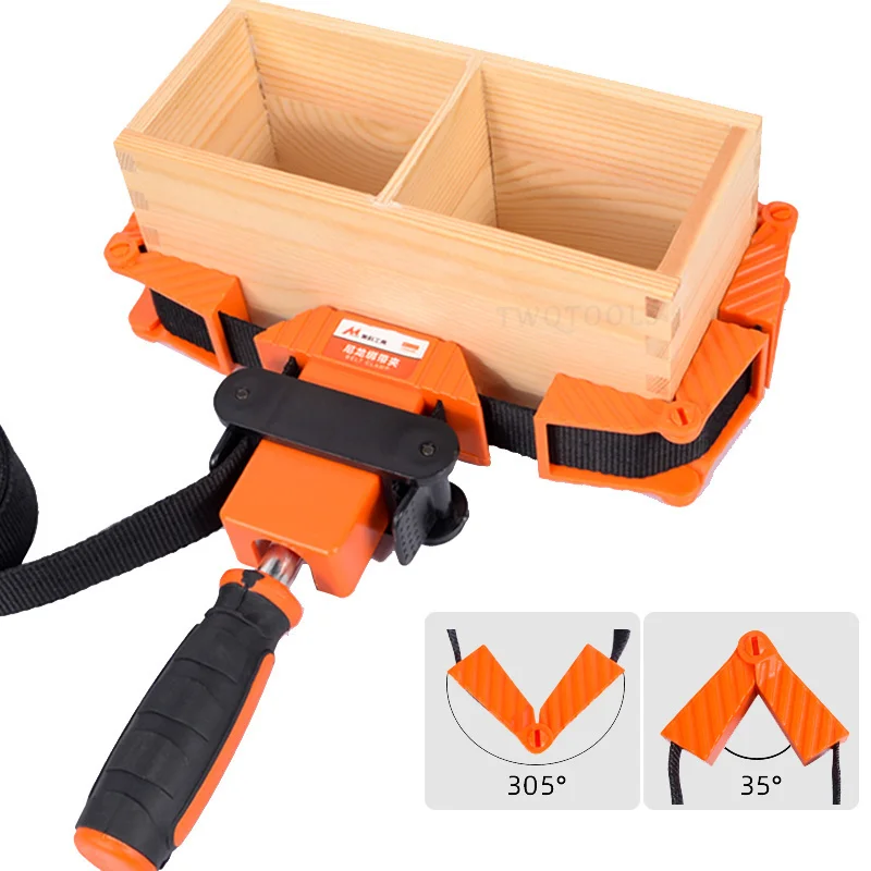 

Belt Clamp Angel Quick Release Frame Clips Woodworking Band Holder Hand Tools Strap Clamp