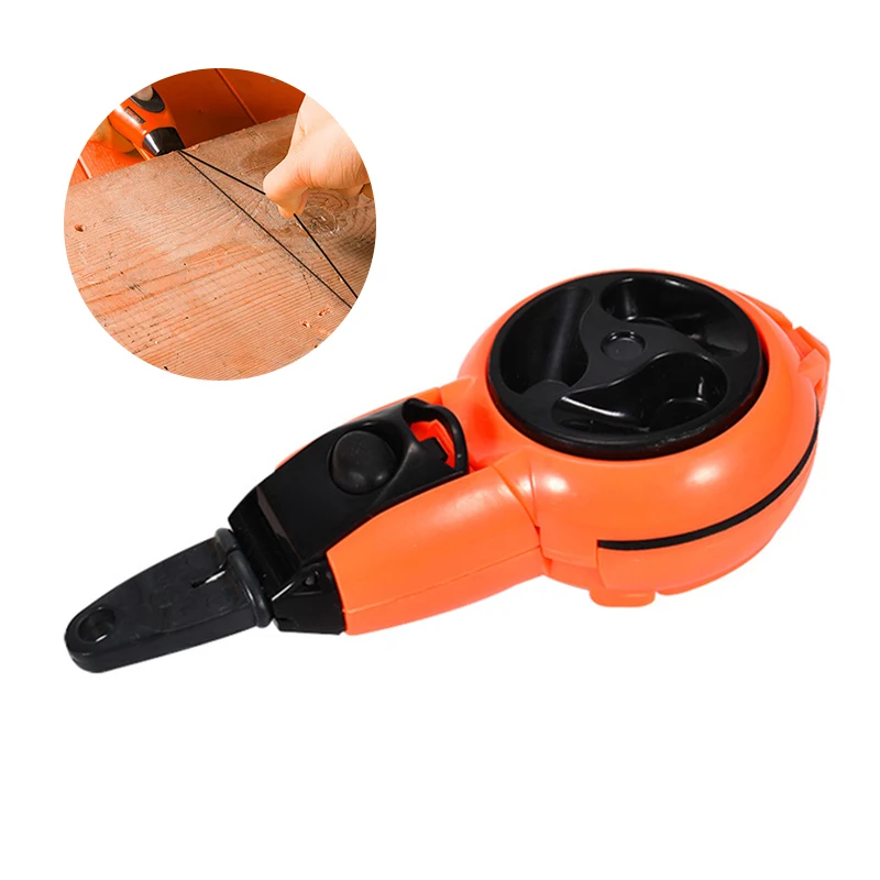 

Automatic Rewinding Carpentry Ink Drawing Line Marker Carpenter Tools Wood Scriber Ground Scriber Wire Protable Practical 7m