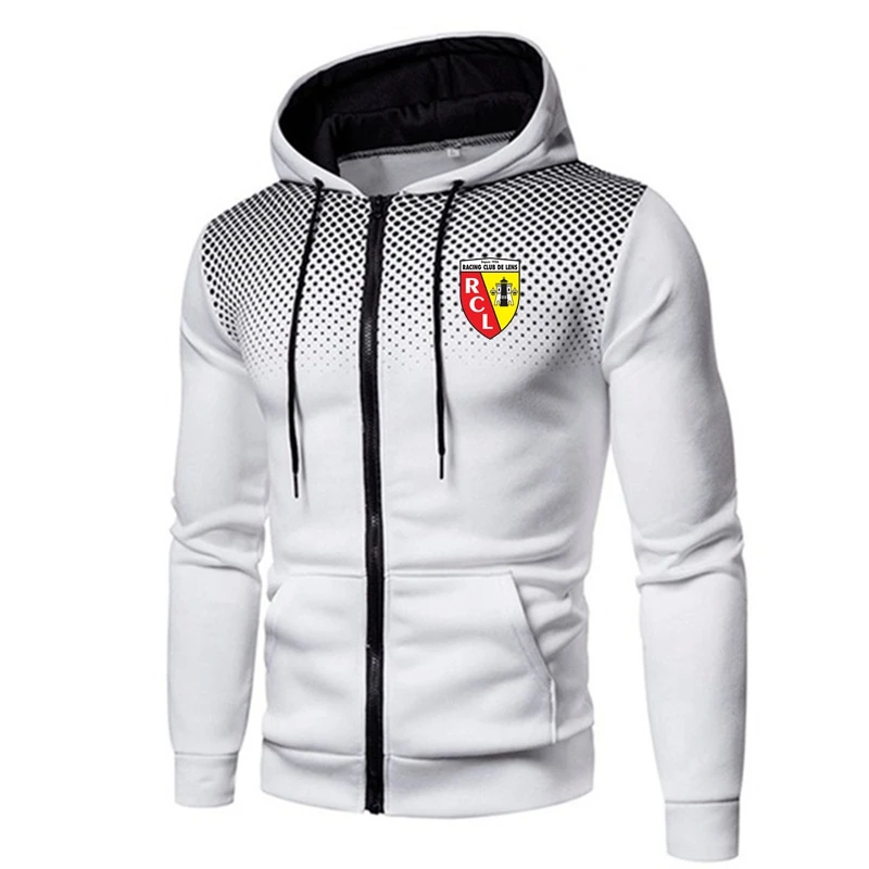 

RCL 2023 Zipper Men's White Sweatshirts printing Hoodie Fleece Men Hooded Sweatshirt Pullover For Male Hoody Man Sweatshirt