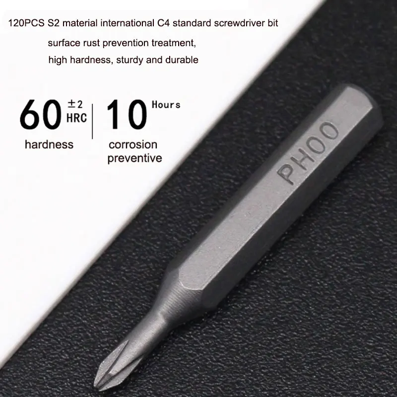 128 в 1 многофункциональные магнитные Биты Phillips Набор прецизионных отверток для