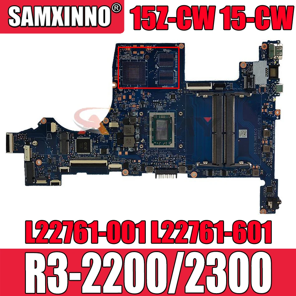 

DAG7BFMB8D0 DAG7BJMB8C0 G7BJ G7BF Mainboard For HP Pavilion 15Z-CW 15-CW Laptop Motherboard R3-2200/2300 L22761-001 L22761-601