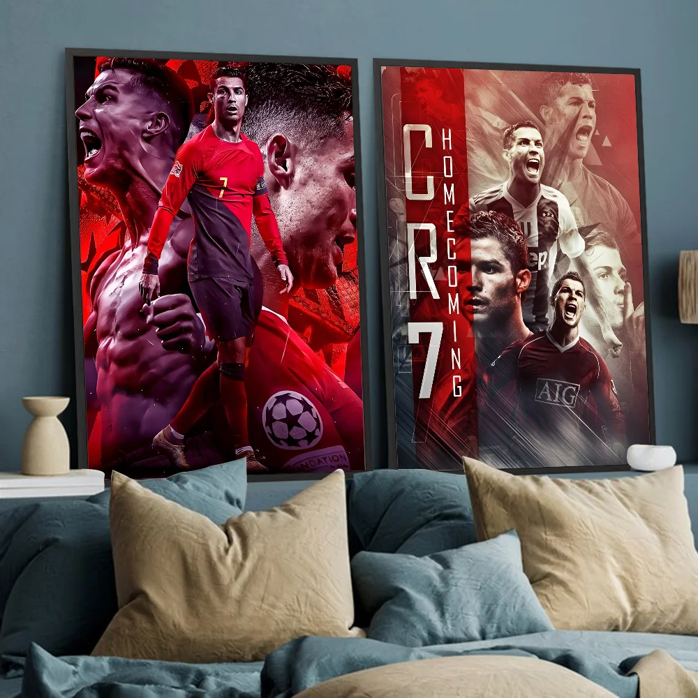 Клейкий постер с-Криштиану р-Роналду CR7 сделай сам винтажный Декор для комнаты
