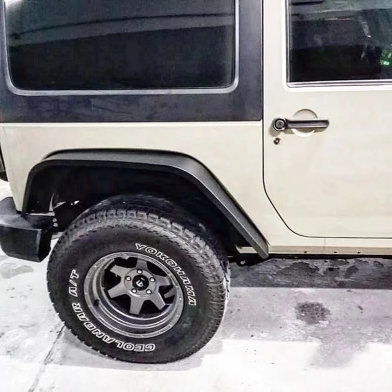 Алюминиевое крыло для Jeep Wrangler JK 07-17