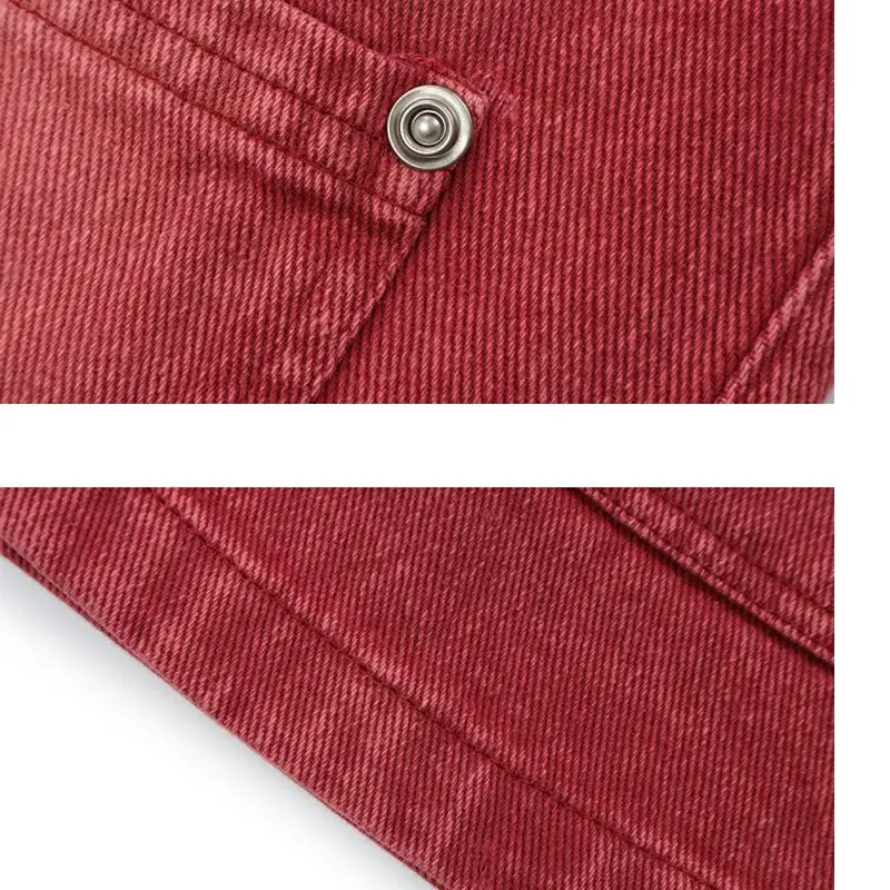 Brand New Women Trendy Retro Multifunctional Pocket Workwear Women's Denim Shorts Loose Casual Couple Street Cropped Pants 2023