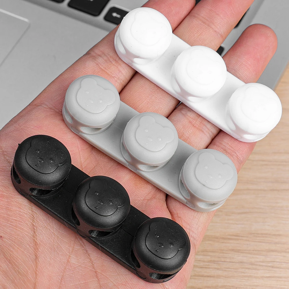 Самоклеящийся держатель шнура зажимы для кабеля настольные органайзеры