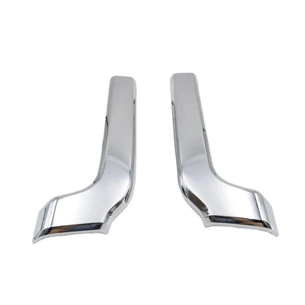 

Решетка переднего бампера автомобиля, хромированная отделка, декоративный чехол для Mitsubishi Pajero Montero V93 V97 V98 2015-2017