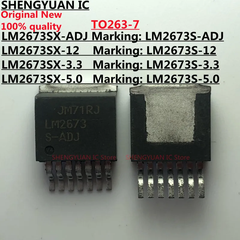 

5pcs LM2673 LM2673SX-ADJ LM2673S-ADJ LM2673SX-12 LM2673S-12 LM2673SX-3.3 LM2673S-3.3 LM2673SX-5.0 LM2673SX LM2673S
