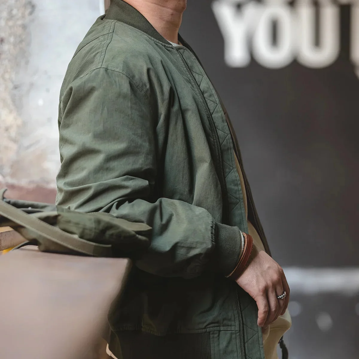 Куртка-бомбер Maden MA-1 летная ветрозащитная куртка-пилот повседневное