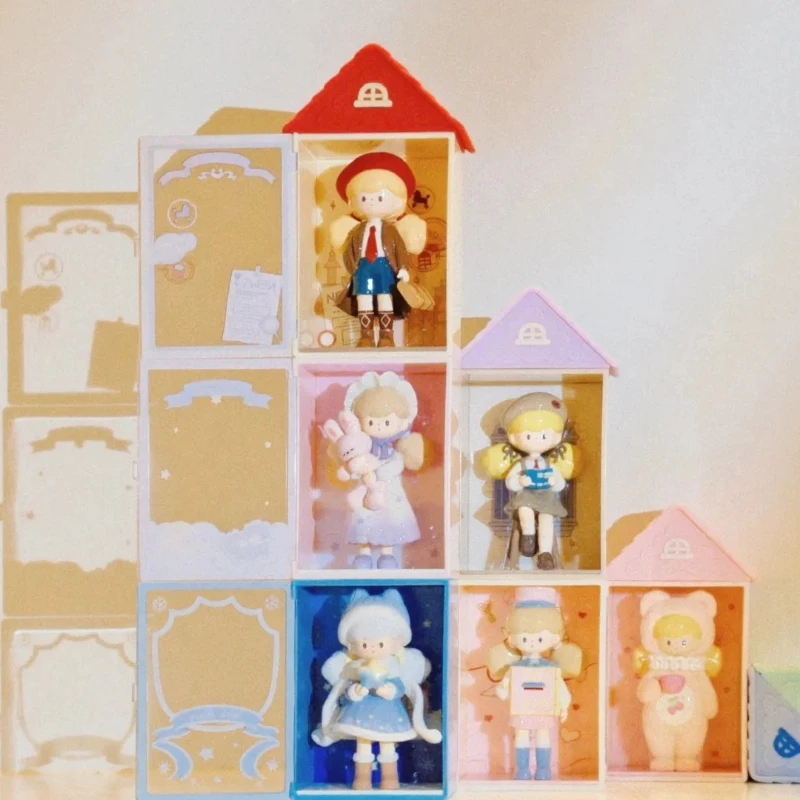 Фото Новая оригинальная коллекционная фигурка-сюрприз Unicorn Molinta Qijing Theater Series Blind Box Popcorn Girl: модные игрушки и сувениры №1