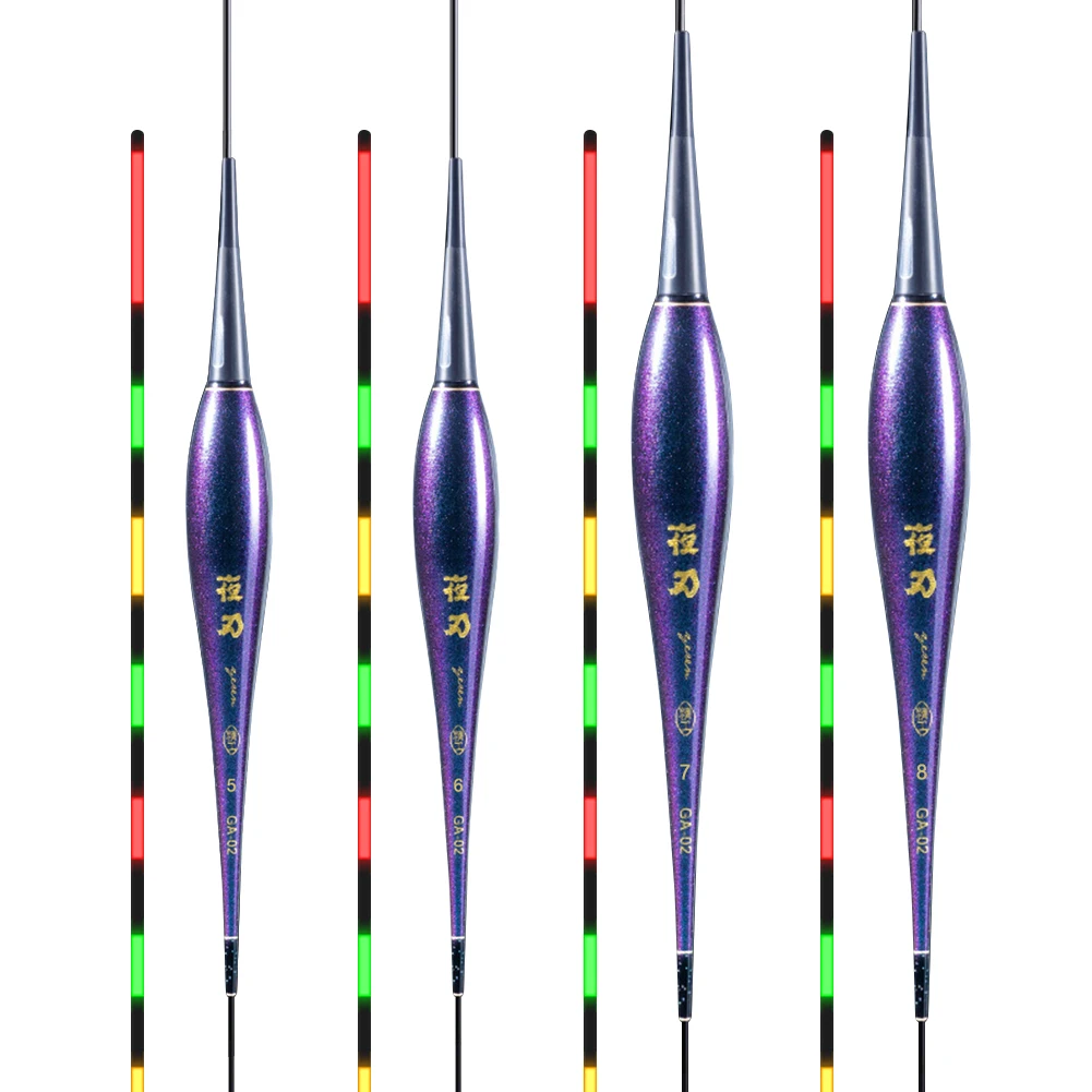 

Smart Led Fishing Float Luminous High Sensitive Fluctuate Fish Floats Portable Fishing Floating Buoy Bobber Fishing Accessories