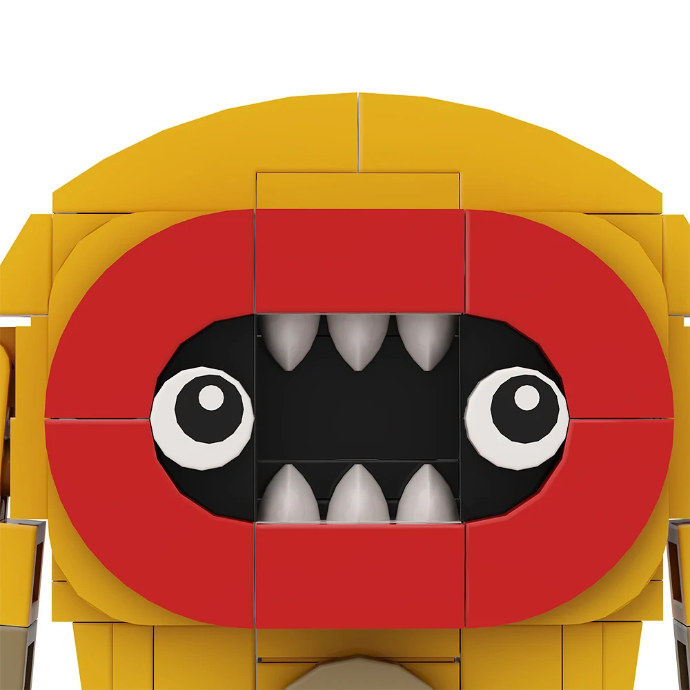 Конструктор Moc Game JOYVILLE Wooly Bully антагонист монстр искусственные игрушки для детей