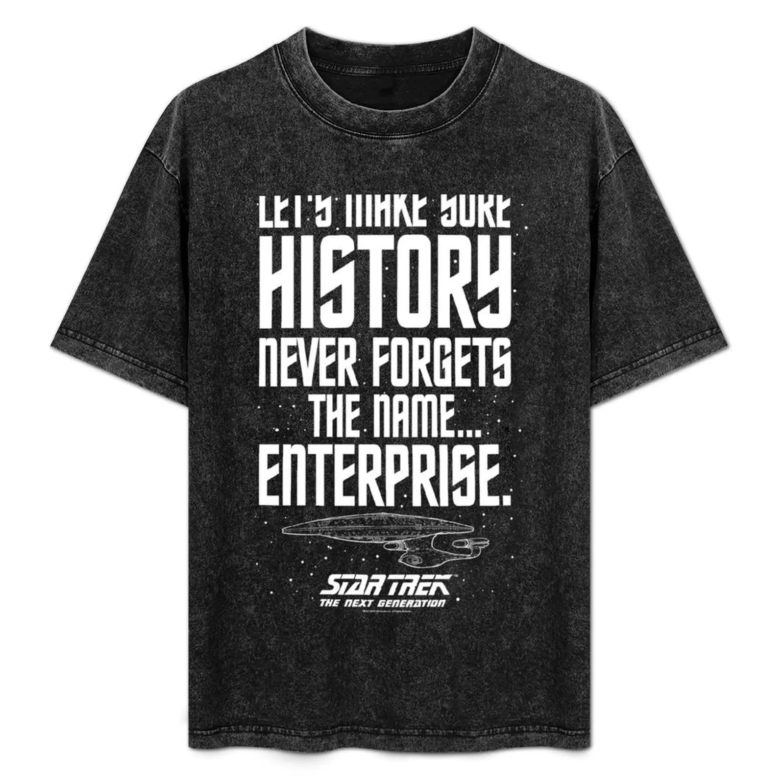 Футболка Star Trek Let's Make Sure History Never Forgets The Name новое издание персонализированные