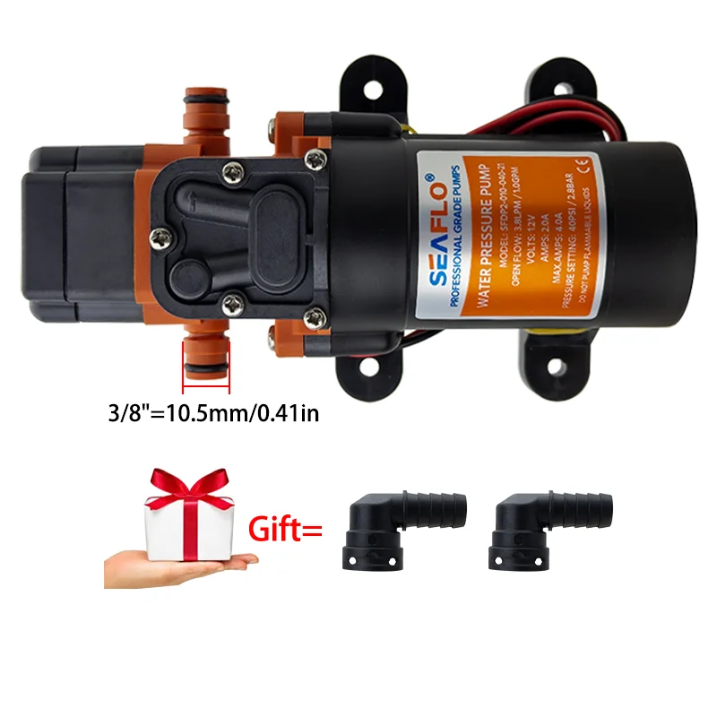 

Мембранный насос xmshxltd 12В 40PSI для дома на колесах