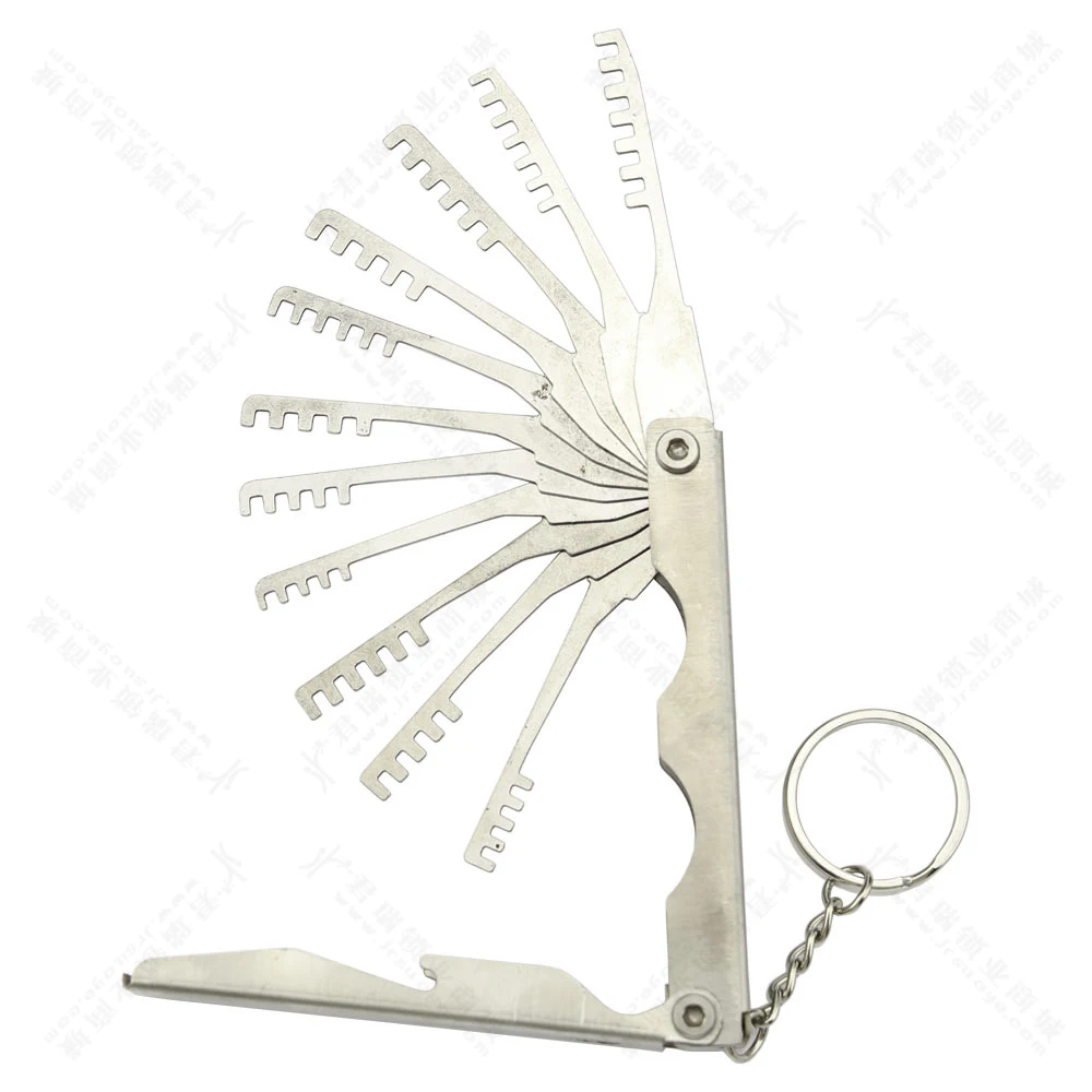 

11 in1 Repair Locksmith Tools Folding Comb Stainless Steel House Lock Opener Tools
