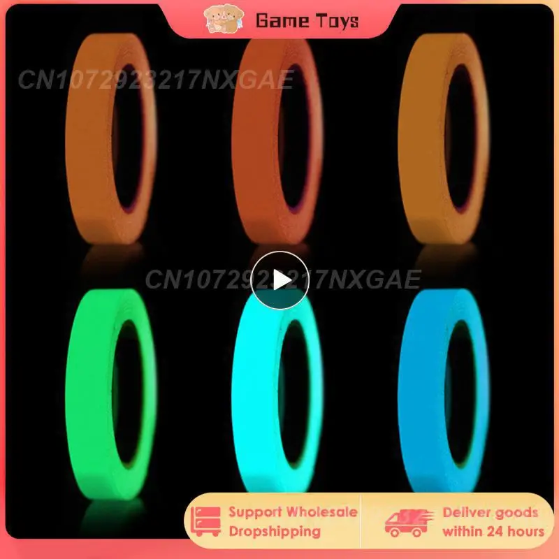 

Luminous Tape 1cm*1m 1cm*3 M Self-adhesive Tape Night Vision Glow In Dark Safety Warning Security Stage Home Decoration Tapes