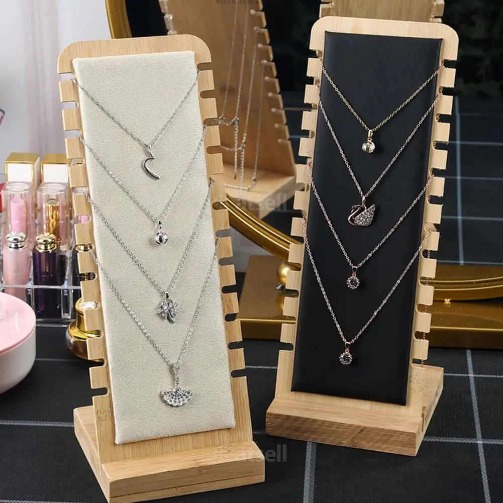 Реквизит для съемки ювелирных изделий из массива дерева Подставка ожерелья