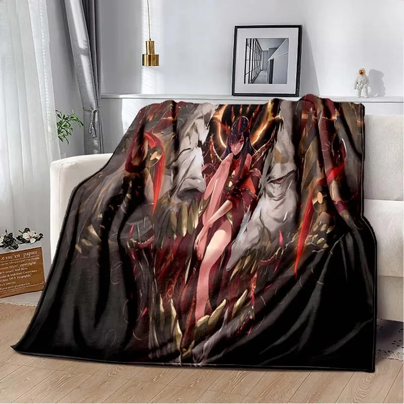 Модное HD печать мультфильм аниме игра Onmyoji одеяло для спальни детская простыня