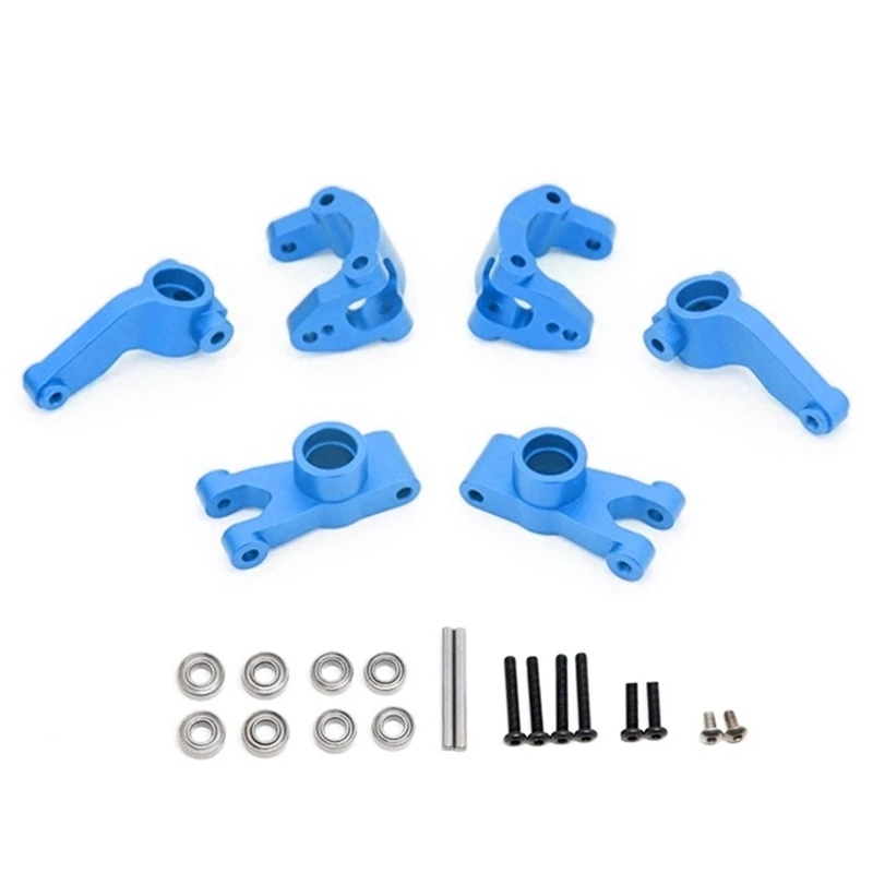 Front Steering Block Knuckles &amp C-Hubs Rear Hubs Set For Arrma 1/10 Granite Voltage MEGA 2WD RC Car Upgrade Parts