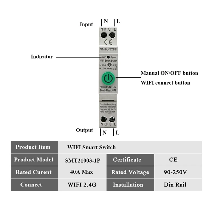 

18Mm40a Single Phase Energy Meter Timer Powers Consumption Monitor Kwh Meter110v 220V 50/60Hz B