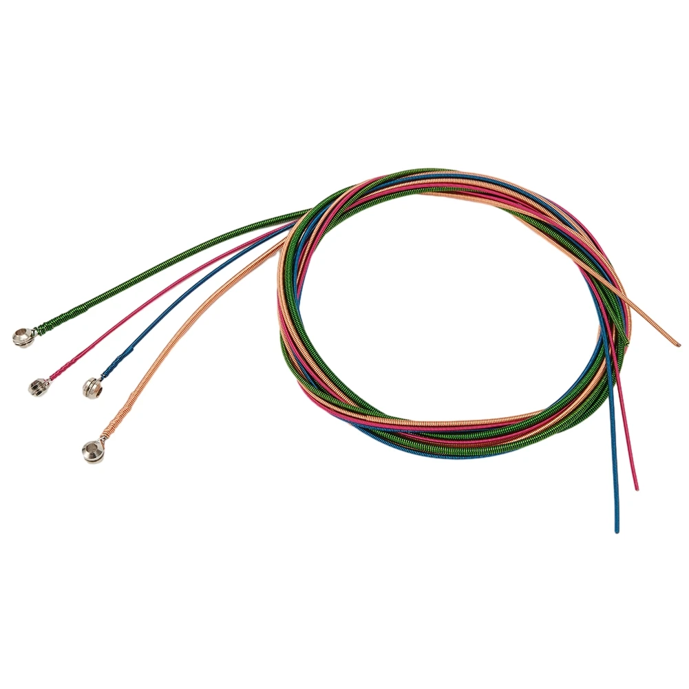 

1.2M Electric Bass Guitar Strings Steel Core Nickel Alloy Winding 4-String Guitar Strings Instrument Replacement Accessories