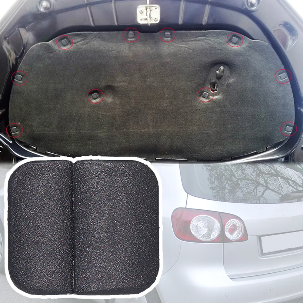 

20 шт. для VW Golf Plus 2013 2012 2011 2010 2009 2008 2007 2006 2005 капот двигателя капот звукоизоляционные зажимы заклепки 1H 5863849