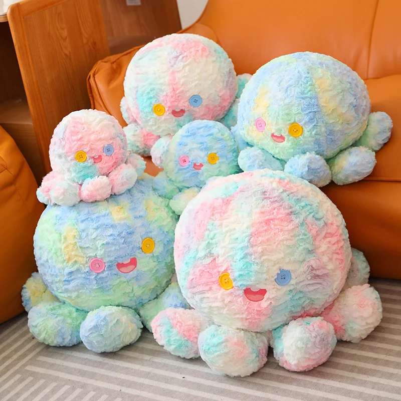 

Новая забавная плюшевая подушка-осьминог, 23-45 см