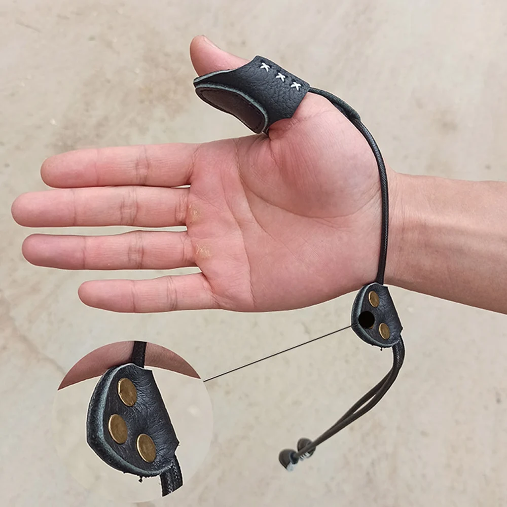 Кольцо для большого пальца стрельбы из лука защита пальцев охотничьей мишени