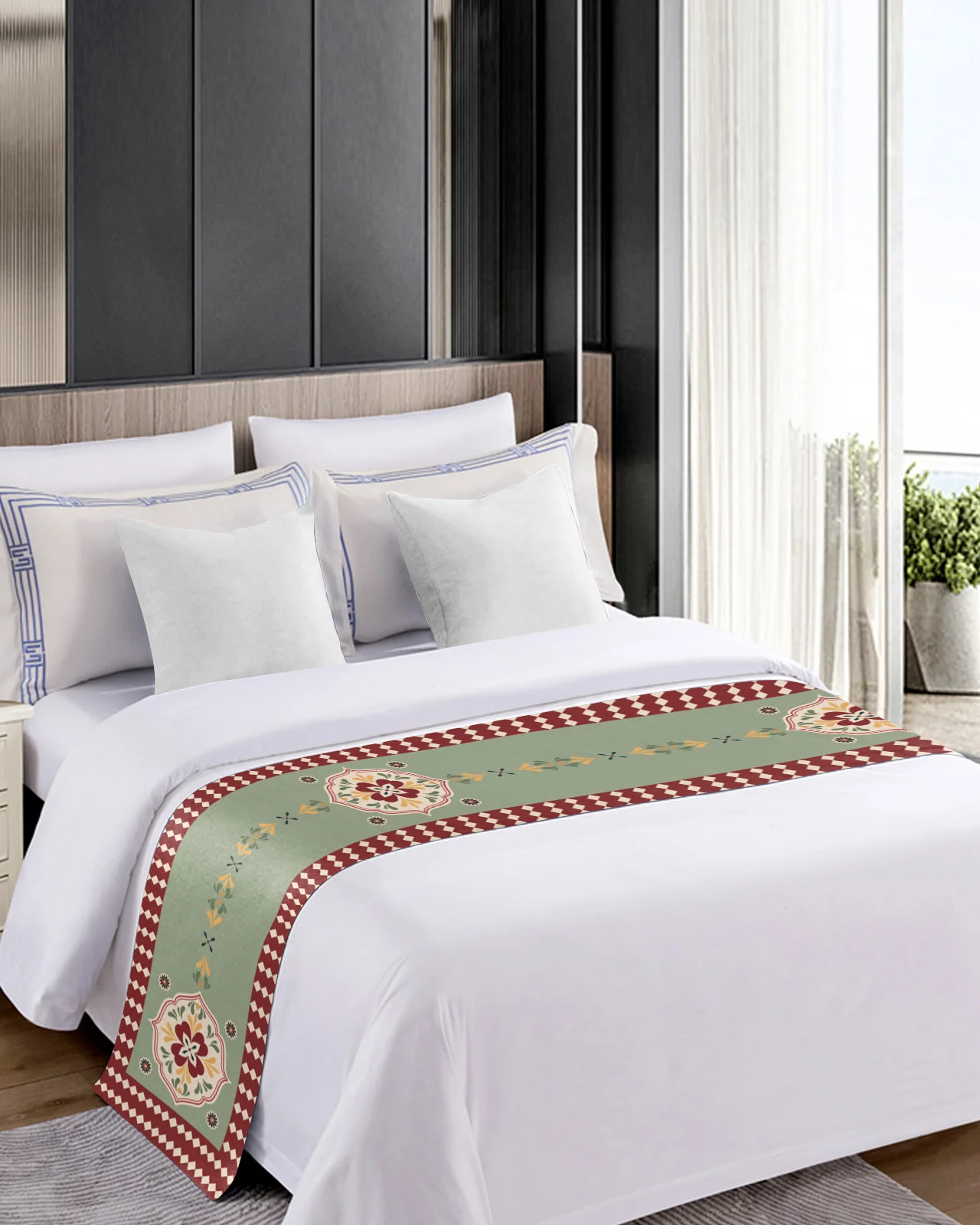 Текстурный цветок символ Далии украшение для кровати дома отеля флаг свадебной