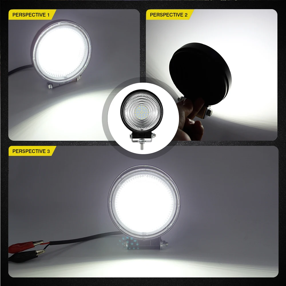 Лампа фара головного света для внедорожников мотоциклов грузовиков лодок 72 Вт