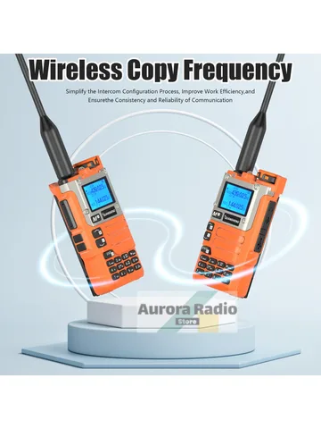 Quansheng UV-K5(8) оранжевая портативная рация 50-600 МГц