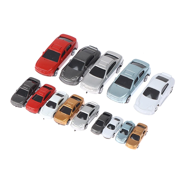 

1Pc 1:100-200 Dollhouse Miniature Car Truck Container Model Doll Decorstion Toy Birthday Boy Gifts Color Randomly