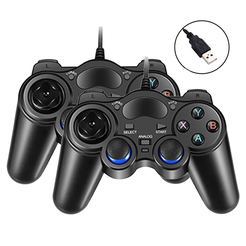 

USB Wired Game Controllers Gamepad For PC Windows Laptop Android TV Box PS3 Joysticks Joypad For Raspberry Pi Retropie RecalBox
