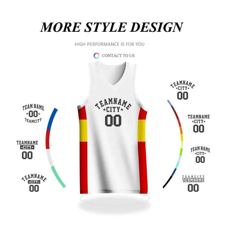 Basketball Sets For Men Customizable Team Name Number Logo Spain Letter Screen Printed Jerseys Shorts Fitness Training Tracksuit