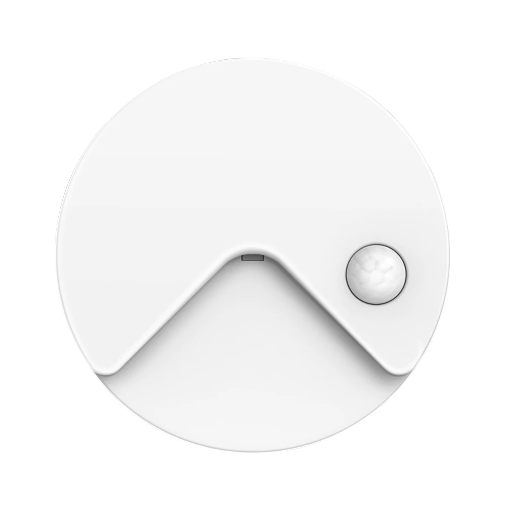 

Круглый светодиодный ночсветильник с ИК-датчиком движения, перезаряжаемый по USB, для гостиницы, ванной комнаты, детской, спальни, прихожей, э...