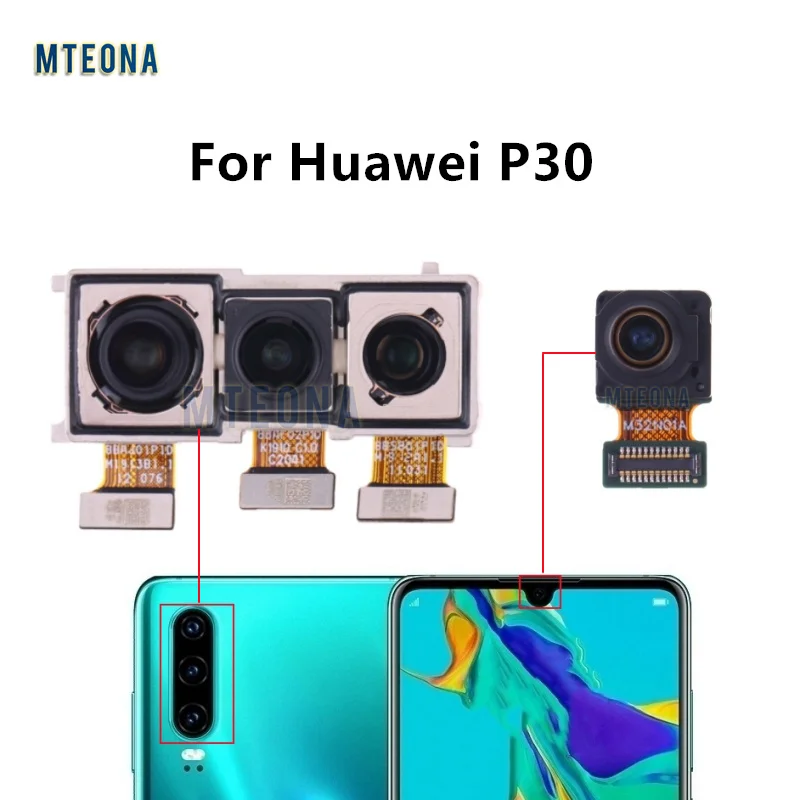 

Модуль камеры Huawei P30, запасные части для передней и основной камеры заднего вида, модуль Flex, оригинал