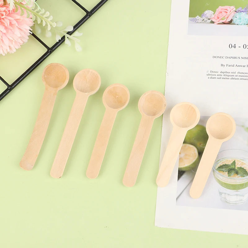 10 шт. деревянные мерные ложки для соли и специй