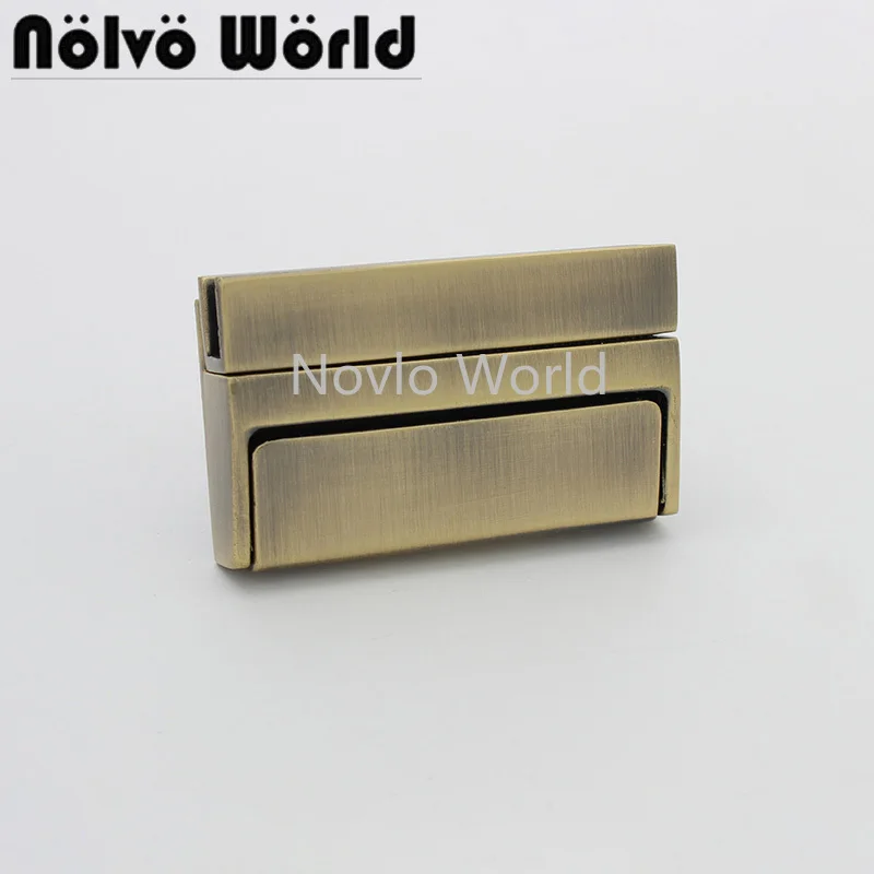 5-20 шт., прочный металлический прямоугольный замок для роскошных сумок