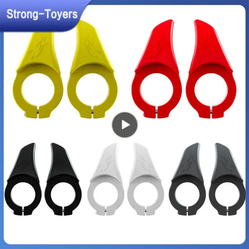 

Small Auxiliary Handlebar Multiple Colors Mountain Bike Long Distance Riding Bullhorn Rest Grip Bicycle Handlebar End Grips