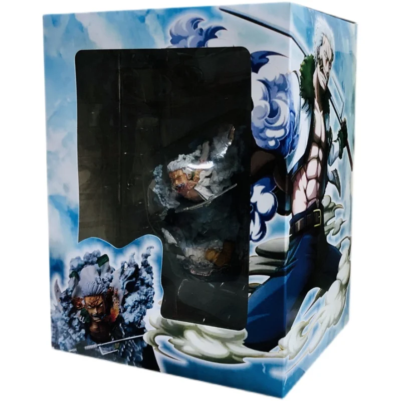 Аниме One Piece Gk игрушечная Статуэтка rorzororo o Pvc 3 головки Коллекционная модель