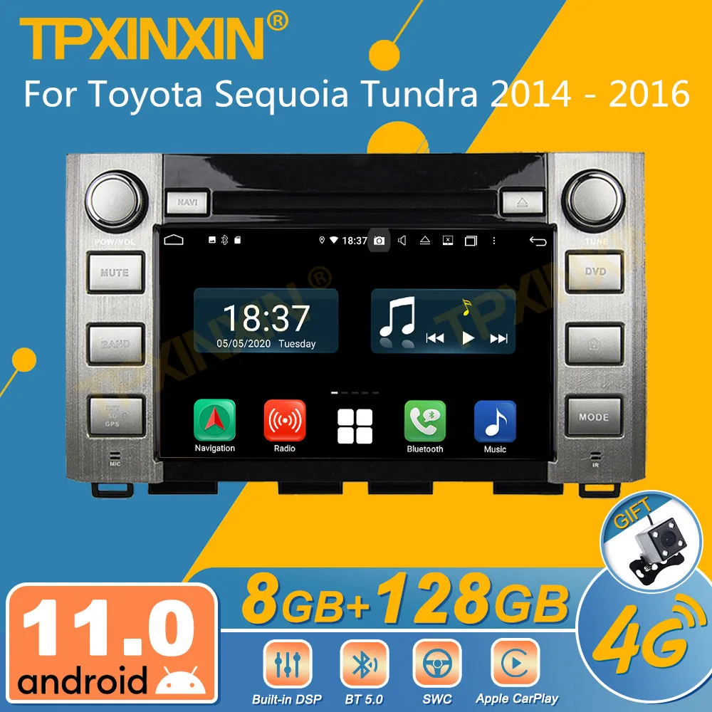 

Android 10 For Toyota Sequoia Tundra 2014 2015 2016 Car DVD Radio Video Player Multimedia GPS Navigation IPS Touch Screen