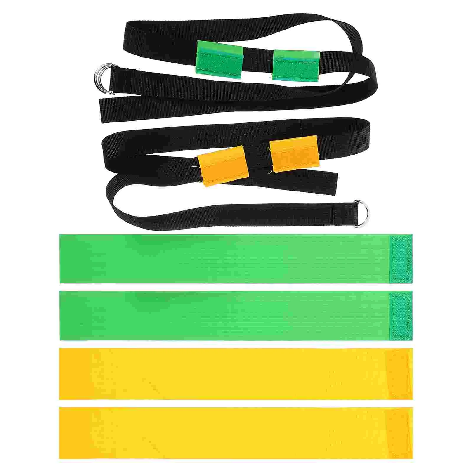 2-комплект флагов для регби и футбола ремень многофункциональные желтые флаги