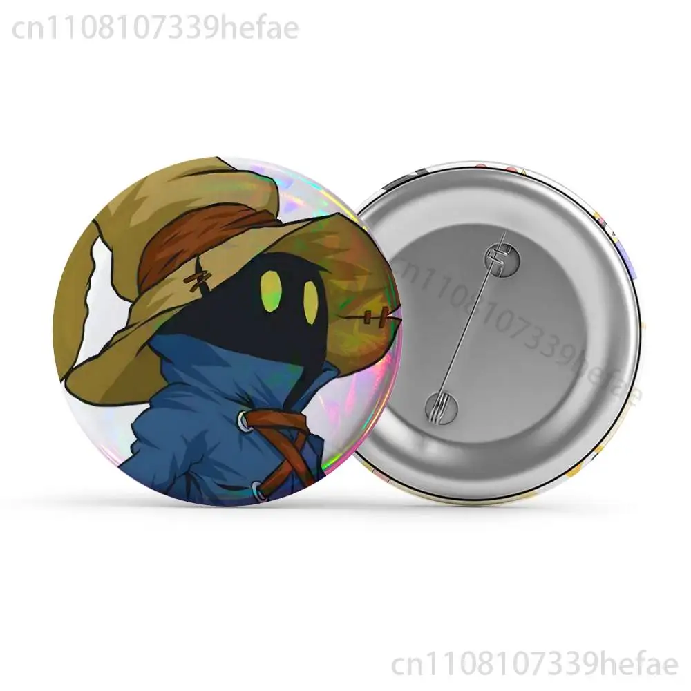 Фото Нагрудный значок-брошь M-Moogle Final Fantasy V-Vivi Insignia для декора, 44 мм, 32 мм, 58 мм, круглый, из жести, подарок №4