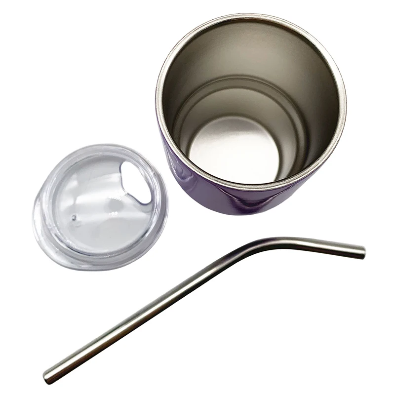 6 цветов в наборе 3 унции мини заготовки для сублимирования стакан из нержавеющей