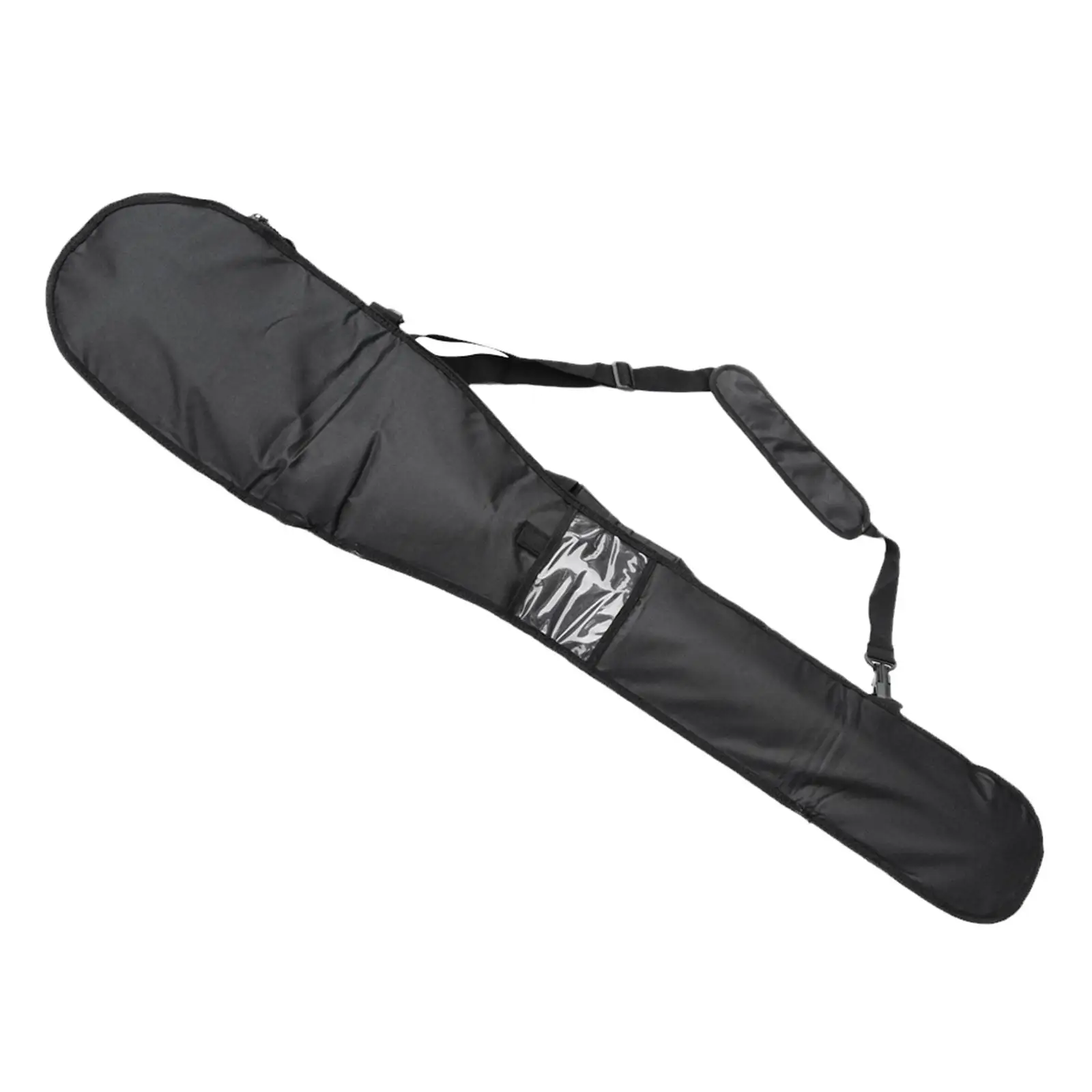 

Deluxe Padded Split Bag with Carry Handle/Shoulder Strap Black/Blue for Water Sports Canoeing Rafting Cover